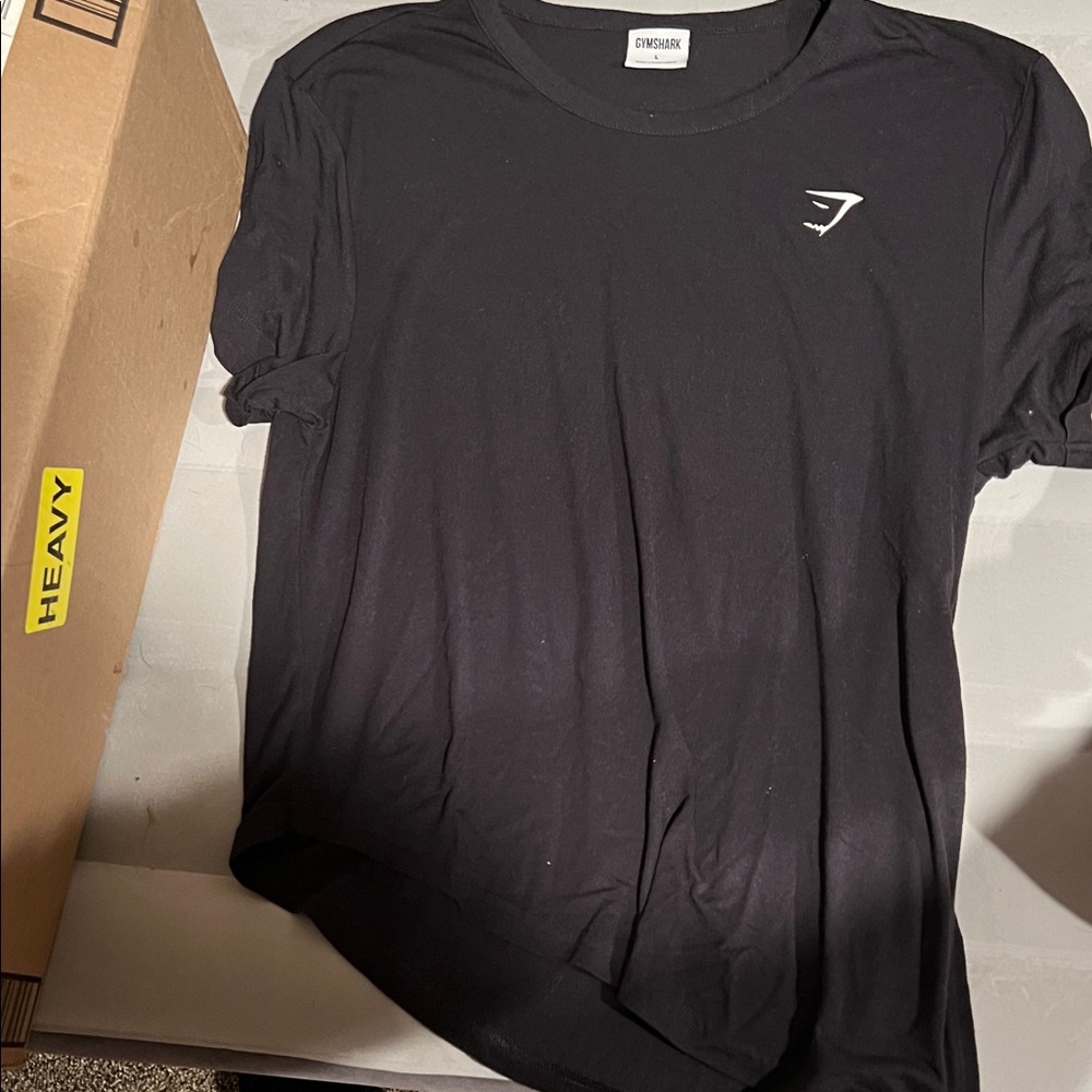 Gymshark Women's Black Short Sleeve Tee